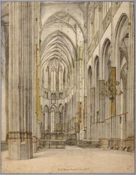 Innenraum des St. Martin Doms in Utrecht